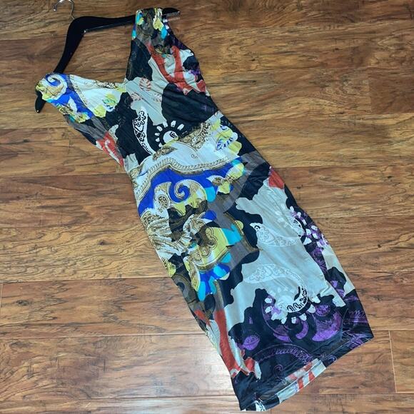 ETRO Milano Baroque Printed Stretch Dress - Picture 5 of 8